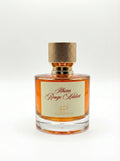 Flacon de parfum Ilham Rouge Addict 50ml fruits rouges caramel vue de face fond blanc Hijaz Parfum